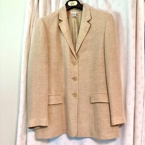 Ann Taylor blazer. Size 12. Wheat color.